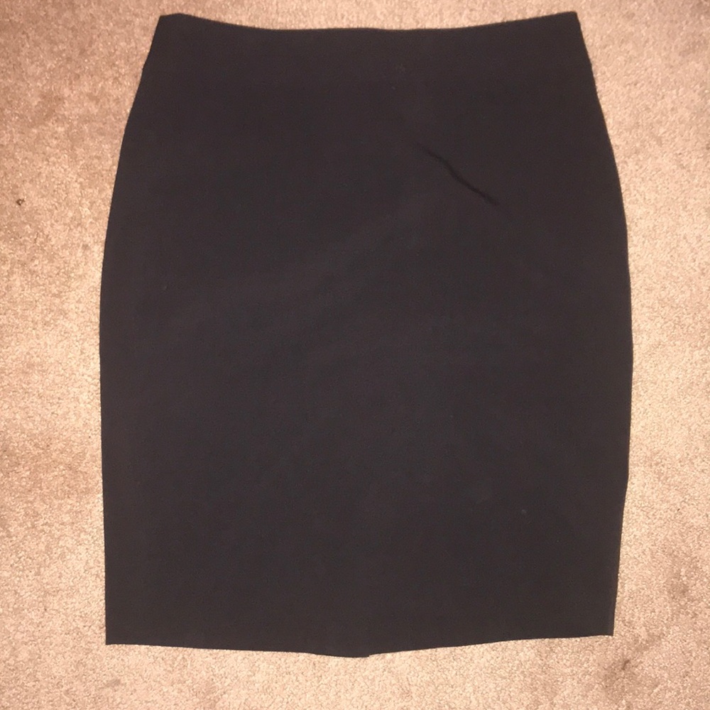 J. Crew black pencil skirt